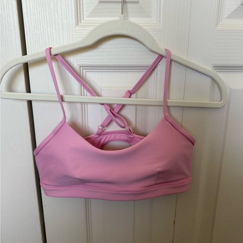 Alo Airlift Intrigue Bra - SWEET PINK